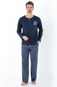 DoReMi Prussian Blue Erkek Pijama Takımı - 3