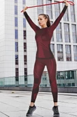 MioFit Fast Dry Yüksek Bel Seamless Spor Tayt - 5