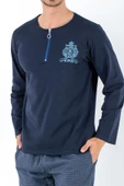 DoReMi Prussian Blue Erkek Pijama Takımı - 6
