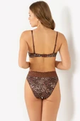 Miorre Dolgusuz Dantelli Leopar Desenli Sütyen Takım thumbnail 11