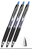 Mavi Pilot Kalem 3 Adet Uniball Signo 207 0.7 mm Roller Uçlu Pilot Kalem Umn-207 Likit Mürekkepli Pilot Kalem Jel Kalem - 1