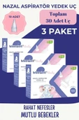 BLUEWELL ORTHOPEDICS PRODUCTS 3X Otribebe Brunobaby Weebaby Uyumlu Nazal Aspiratör Yedek Uç Burun Aspiratörü 3 ADET - 1