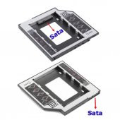 Ancheyn 12.7mm HDD Caddy DVD SSD Kutu Sata CD Kızak İkinci Harddisk Laptop Notebook 4717 - 5