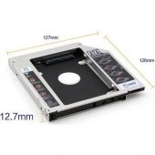 Ancheyn 12.7mm HDD Caddy DVD SSD Kutu Sata CD Kızak İkinci Harddisk Laptop Notebook 4717 - 7