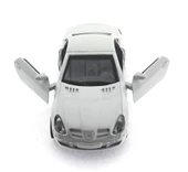 Çek Bırak Mercedes Benzeri Beyaz Metal Araba - 3