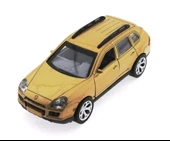 Çek Bırak Porsche Benzeri Kahve Metal Araba - 5