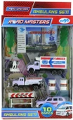 Ağaçlı Metal Ambulans Seti Jp9103 - 1