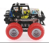 Die Cast Off Road  Dev Kırmızı Teker Araba - 6