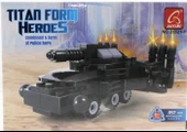 Ausini 90 Parça Titan Polis Lazer Panzer 25521-1 - 1