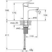 Artema Flow Soft A43009 Yüksek Krom Lavabo Bataryası - 2