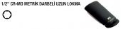 NT 1/2 HAVALI SİYAH LOKMA UZUN 17 mm NTZLU1217 - 1