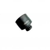 YAMA 1/2 HAVALI SİYAH LOKMA 23 mm YAHLM1223 - 1