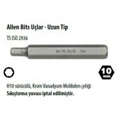 CETA FORM ALLEN BİTS UÇ 10*75mm 10 mm CB/2110G - 2