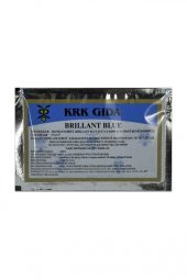 Krk Gıda Mavi Gıda Boyası (Brillant Blue) - 1