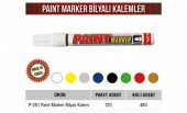 MERCURE BİLYELİ MARKALAMA KALEMİ BEYAZ - 1
