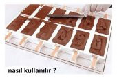 Silikomart Gel02 (Chocostick) Çubuk Çikolata Kalıbı thumbnail 2