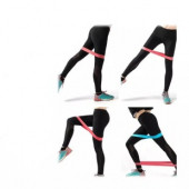 Clifton Aerobik Band Pilates Plates Yoga Fitness Squat Çalışma Lastiği Latex Egzersiz Kırmızı - 3