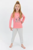 Roly Poly 2569 Garson Winter Love Kız Çocuk Uzun Kol Pijama Takımı - 3