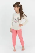 Roly Poly 2569 Winter Love Kız Çocuk Uzun Kol Pijama Takımı - 2