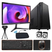 Turbox HomeWork i5 650 8GB 128GB SSD 21.5 inç Monitör Webcam + Hoparlör Masaüstü Pc Ofis Bilgisayarı - 1