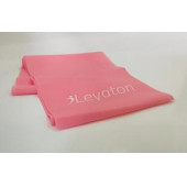 Leyaton Pilates Bandı Jimnastik Plates Lastiği 150x15 Cm Egzersiz Aerobik Bant 1 Adet Pembe - 2