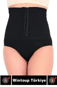 Özel Üretim Vücut Şekillendirici Beden Küçülten Toparlayıcı Ağraflı Yüksek Bel Slip Korse thumbnail 3