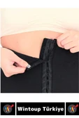 Özel Üretim Vücut Şekillendirici Beden Küçülten Toparlayıcı Ağraflı Yüksek Bel Slip Korse thumbnail 8