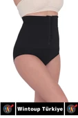 Özel Üretim Vücut Şekillendirici Beden Küçülten Toparlayıcı Ağraflı Yüksek Bel Slip Korse thumbnail 4