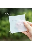Not Yaz Şeffaf Post-it Ebat 75x75 Mm 50 Yaprak - 3