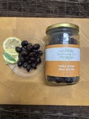 Yöresel Sele Sofralık Siyah Zeytin 720 Gram Cam Şişe Doğal Tatlandırma - 3