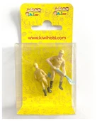 Kiwi Maket İşçi Figürü Çift 4Cm - 2 paket - 1