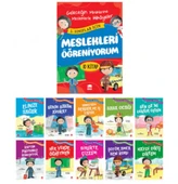 Ema - Çocuk Meslekleri Öğreniyorum Hİkaye - 19x27 cm 4 Farklı Kitap - 1