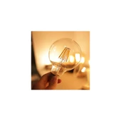 Cata CT-4286 6W Rustik LED G90 Glop Ampul E27 Amber Işık Aydınlatma Lamba - 1