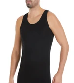 Yıldız Erkek Bambu Likralı Askılı Atlet 315/318 - 3 Adet  XL Siyah thumbnail 2