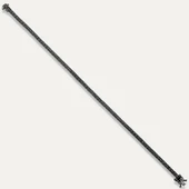 Gümüş Siyah Taşlı Su Yolu Bileklik thumbnail 2