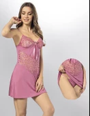 Kota Bayan Dantelli Gecelik Takımı 6202 thumbnail 4