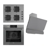 Ferre Flowart Ss Serisi Gri Set (ss208 + Qms63cpr +d082 ) - 1