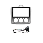 FORD FOCUS 2 MANUEL 1999-2008 UYUMLU 9 INC ANDROID MULTİMEDYA ÇERÇEVESİ - SOKET thumbnail 1