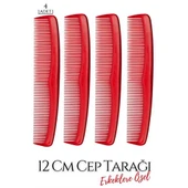 ModaCar 12 Cm Erkek Cep Tarağı 4 ADET - 1