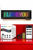 Led Matrix Panel Dijital Ekran Kumandalı Pixsel Görünümlü - 3