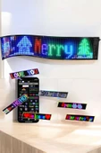 Led Matrix Panel Dijital Ekran Kumandalı Pixsel Görünümlü - 2