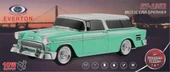 EVERTON RT-1952 Turkuaz Arabalı  Bluetooth Fm-Usb-Tf-Aux Şarjlı Nostaljik Radyo - 1