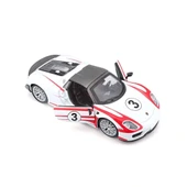 Nessiworld 28009 Burago Porsche 918 Spyder 1:24 Model Araba -Sunman - 4