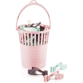 Urve Çamaşır Mandalı Plastik 15 Li Sepetli UR-3278 3184 - 1