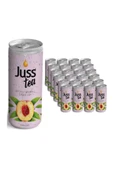juss Tea Şeftali Aromalı Soğuk çay 250ML x24 Adet - 1