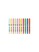 Bic Highlighter Grip 12 Renk Fosforlu Kalem Set Pastel + Canlı Renkler - 2