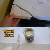 Granit Mermer Taş Fayans Çini Mozaik Beton Ahşap Yapıştırıcısı Polyester Sentetik Reçine 1000 Gram - 2
