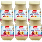 Milupa Organik Şeftali Elma 125gr 6 Adet - 1