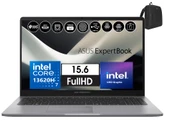 Asus Expertbook P1 P1503 Intel Core I7-13620H 40GB Ddr5 512GB SSD WINDOWS11HOME 15.6 Fhd Intel UHD Taşınabilir Bilgisayar EXP1503CVAI58512S0H22+ZETTAÇANTA thumbnail 1