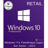 Microsoft Windows 10 Pro Dijital Lisans Key | Online Etkinleştirme | Retail | Faturalı | Garantili - 1